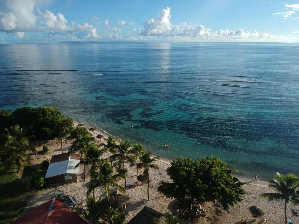 Guadeloupe- Saint-Francois- Residence Anse Des Rochers - Appartement Quart De Villa Etage - Vue Mer- 4 Personnes - Lit Bebe Sur Demande - Citerne Et Wifi Prives -Animaux Ok-Acces Plage Direct -Apnee Bien-Etre Experience Sur Demande Avec Instructeur A エクステリア 写真